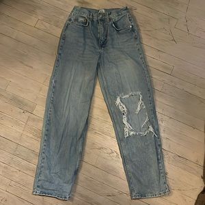 Urban outfitters High waisted baggy jeans new